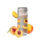 Fresh Drink Peach Sparkling Water 330ml